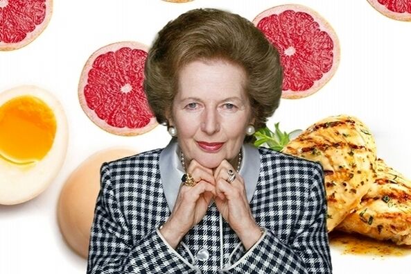 Margaret Thatcher i jej produkty dietetyczne